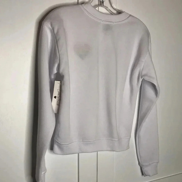 LOVE STREAK Rainbow Heart Sweatshirt - Picture 3 of 6